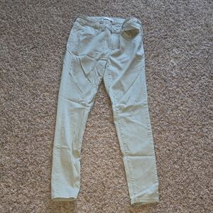 SO Women’s Light Sage Green Stretch Jeggings